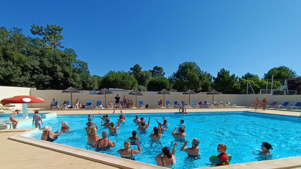 Camping avec activités aquatiques à La Barre-de-Monts en Vendée.